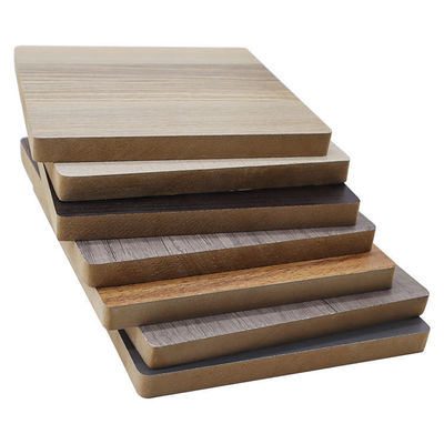 White Melamine Mdf Hdf Board For Furniture with E0 Glue and Durable Melamine Coating