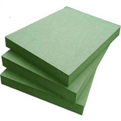 12mm 16mm 18mm Waterproof Moisture Resistant Green Hmr Mdf Board Modern Wall Covering