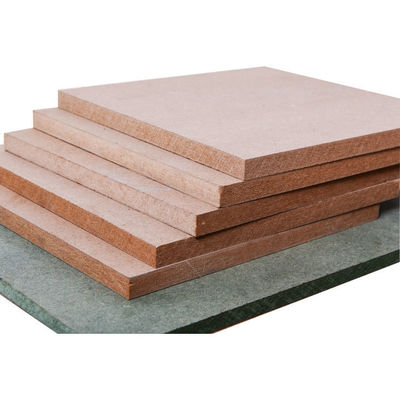 Indoor High Density MDF Panels E0 Grade 4x8 4x10 6x8 6x9 Customized Size Raw MDF Board
