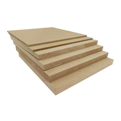 Wood Fiber 2mm 3mm 5mm 6mm 12mm 15mm 16mm 18mm 20mm 21mm Thickness Melamine MDF Plain MDF Raw MDF Board