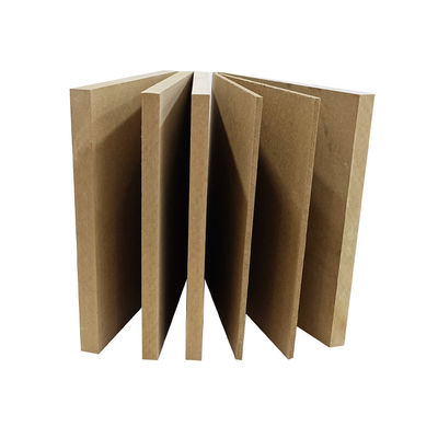 Wall MDF Board 18mm 10mm Thickness Raw Fiberboard Sheet Core Poplar Hardwood Combi