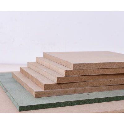 White Laminated Melamine Faced Mdf Hdf Board For Furniture with 1.5-25mm Thickness
