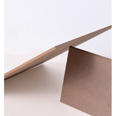 White Laminated Melamine Faced Mdf Hdf Board For Furniture with 1.5-25mm Thickness