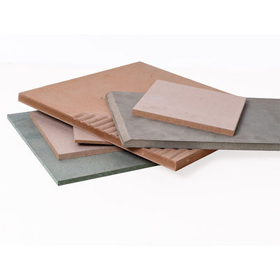 Hard Boards 18mm UV Melamine Paper Laminated MDF Board for Moisture-Proof Furniture
