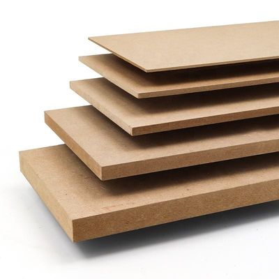 High Grade E0 E1 Raw Plain Mdf Board For Furniture Decoration From Henan 8mm 9mm 18mm