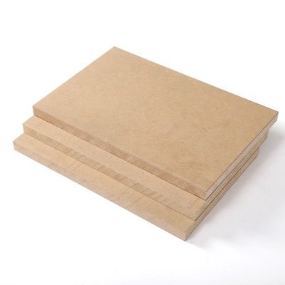 High Grade E0 E1 Raw Plain Mdf Board For Furniture Decoration From Henan 8mm 9mm 18mm