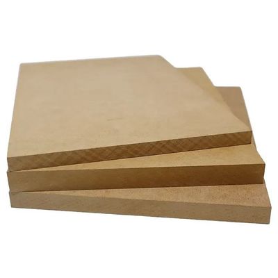 High Grade E0 E1 Raw Plain Mdf Board For Furniture Decoration From Henan 8mm 9mm 18mm