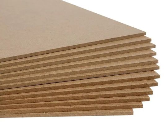 High Grade E0 E1 Raw Plain Mdf Board For Furniture Decoration From Henan 8mm 9mm 18mm