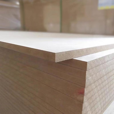 Plain Mdf Raw Laminated Melamine Mdf Board 18mm Wood Craft Mdf 3mm 15mm 18mm for Indoor