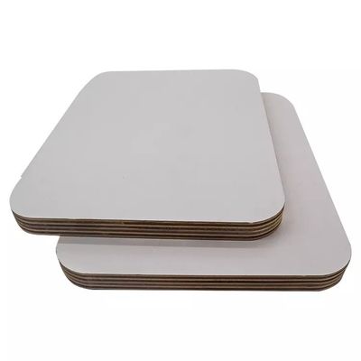 680-830KG/M3 Density Wood Fiber 16mm 19mm White Texture Melamine Mdf for Kitchen Cabinet