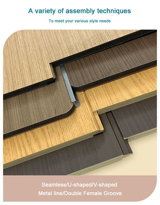 Architectural Feature Wallboard with Waterproof MDF Material and 3D Damask Pattern