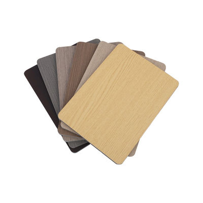 Various Colors Moisture-Proof Wooden Board Wall Sheet PVC Panels with Damask Pattern