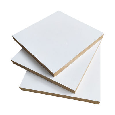MDF Melamine Board 18mm Wooden Board Moisture-Proof Double Faced Melamine Glue WBP/E1