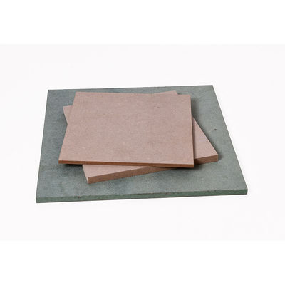 Indoor 2-25mm Customized Size Plain MDF Board with Poplar Hardwood Core