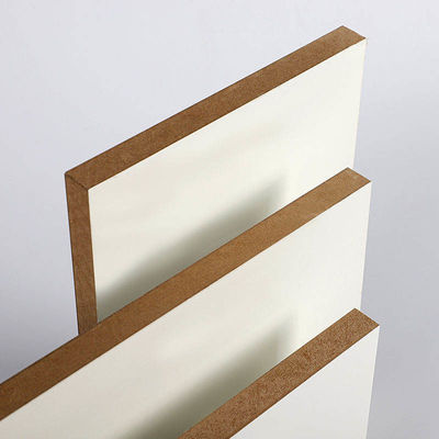 Wood Fiber 2.5mm 3mm 6mm 18mm One White 15mm MDF Melamine Board 18mm for Furniture