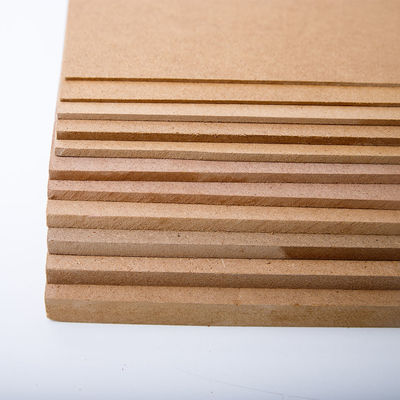 Wood Fiber 2.5mm 3mm 6mm 18mm One White 15mm MDF Melamine Board 18mm for Furniture