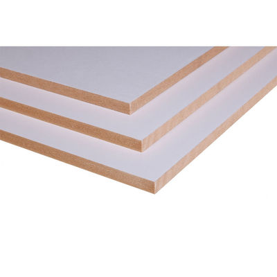 Customized 18mm 4x8 Mdf With Melamine Film Sheet For Furniture And Kitchen Cabinet