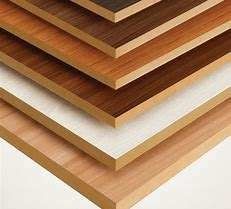 Customized 18mm 4x8 Mdf With Melamine Film Sheet For Furniture And Kitchen Cabinet