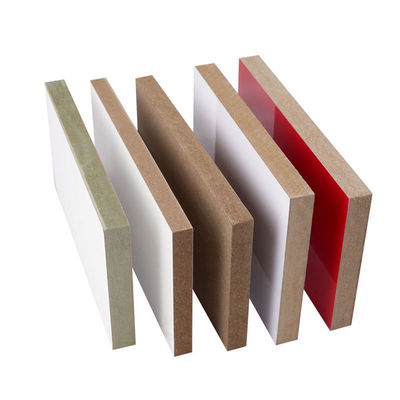 Water-proof White Wood Grain Color Melamine Laminated MDF Board for Furniture