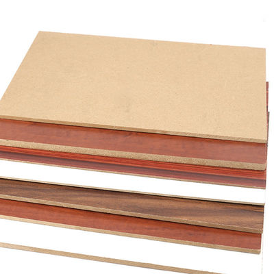 Water-proof White Wood Grain Color Melamine Laminated MDF Board for Furniture