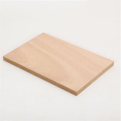 Water-proof White Wood Grain Color Melamine Laminated MDF Board for Furniture