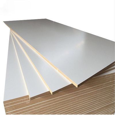 Medium Density Fibre Board 16mm Glossy White/wood Grain Melamine Mdf for Furniture Making