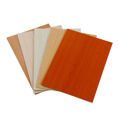 Melamine Mdf Board 18mm White Wood Grain Color for Medium Density Fibre Board Supply